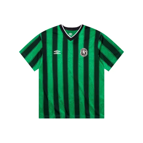 Umbro Сапфирово-зеленая унисекс футболка