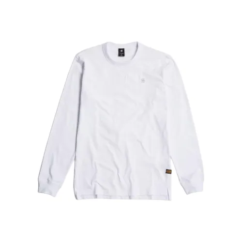 STAR Натуральная Белая Мужская T-Рубашка