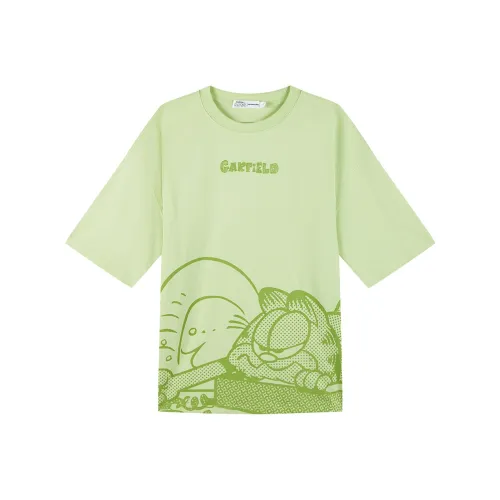 FUN X Garfield SS24 T Рубашка Унисекс Зеленый чай