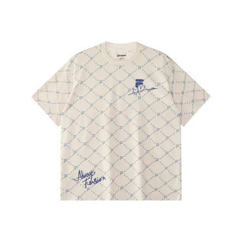 FILA FUSION FOB T-Shirt Унисекс Пшенично-сливочный