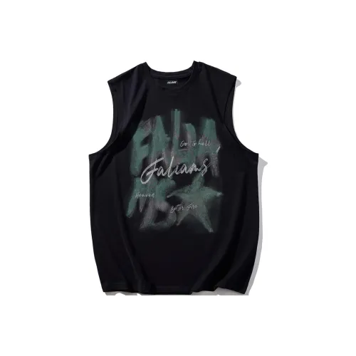 FALIAMS Без рукавов T-рубашка Унисекс