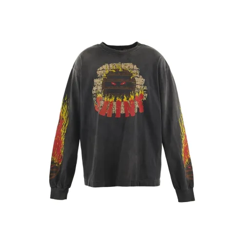 SAINT Mxxxxxx FW24 Черный Унисекс T Рубашки