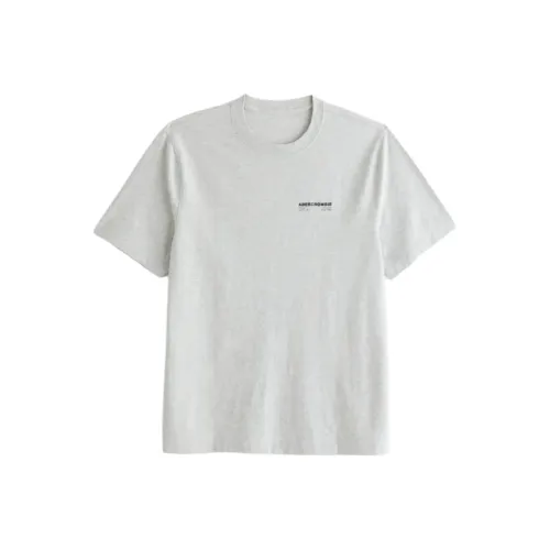 Abercrombie＆Fitch T-рубашка мужская светло-пшеничный серый