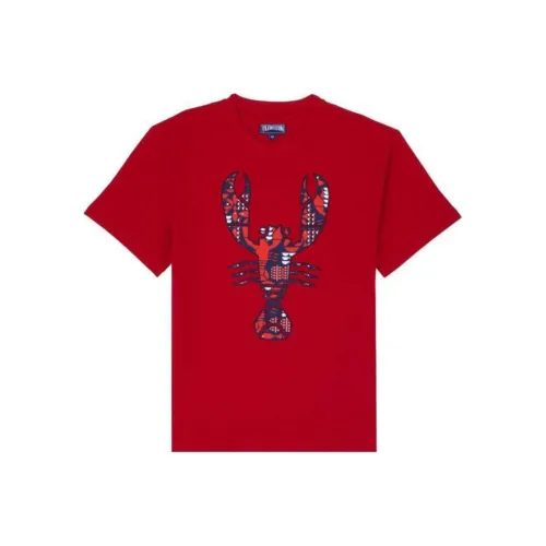 VILEBREQUIN Red Мужская T-рубашка