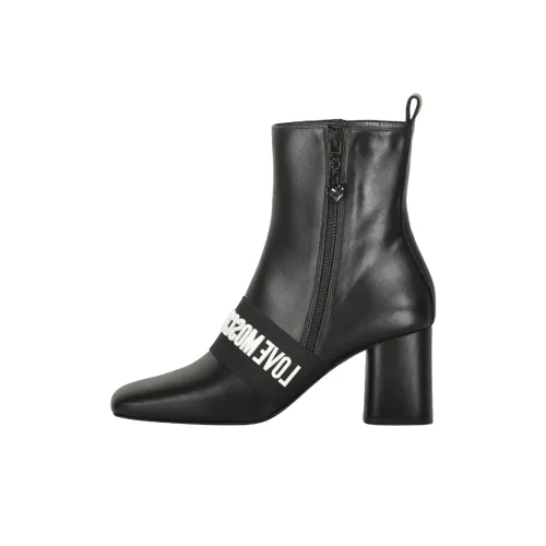 LOVE MOSCHINO Ботильоны Женские Черные