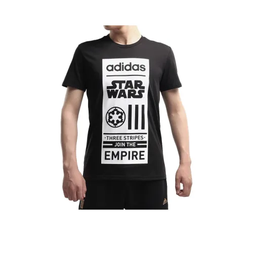 Adidas X XINGQIUDAZHAN LIANMINGKUAN T-рубашка мужская черная