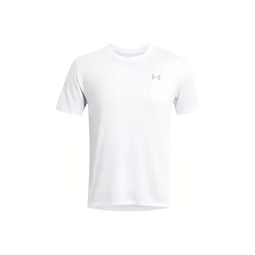Under Armour UA Launch Splatter T-Shirt Мужская Белая
