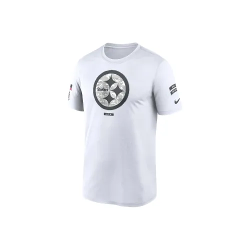 nike Dri FitNFL FW24 Pittsburgh Steelers Salute To Service Primary Edge Legend T Рубашка Мужская Белая