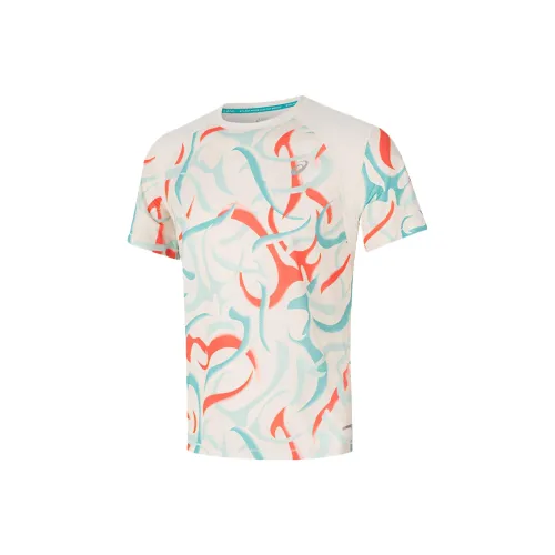 Asics Бежевый Мужской T-Shirt