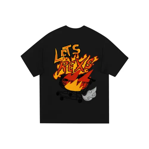 REXSHION Короткий рукав T-рубашки унисекс