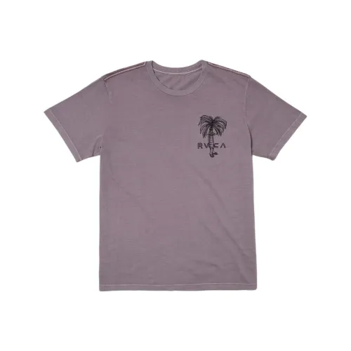 RVCA FW24 T Рубашка Мужская Серый Фиолетовый