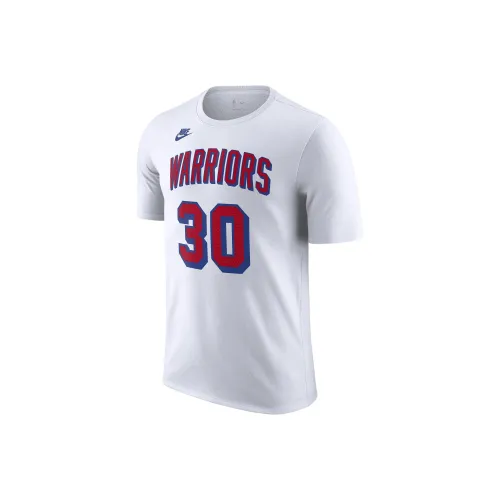 Nike x NBA Golden State Warriors Stephen Curry Essential Hardwood CLASSICS T-Shirt Мужской Белый
