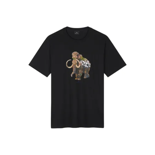 Paul Smith FW24 T Рубашка Мужская Черная