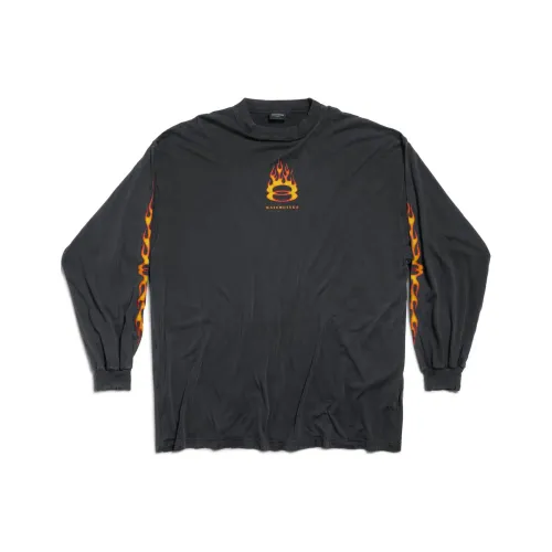 Balenciaga T-Shirt Regular Fit Men's Black