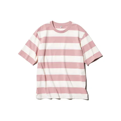 UNIQLO Розовый Унисекс T-рубашки