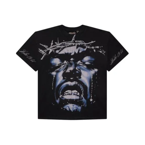 Hellstar FW24 T Рубашка Мужская Черная