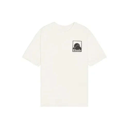 RHUDE Белая Мужская T-Рубашка