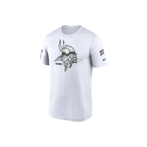 nike Dri FitNFL FW24 Minnesota Vikings Salute To Service Primary Edge Legend T Рубашка Мужская Белая