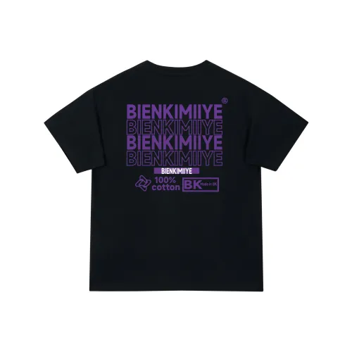 BIENKIMIIYE Черная унисекс футболка