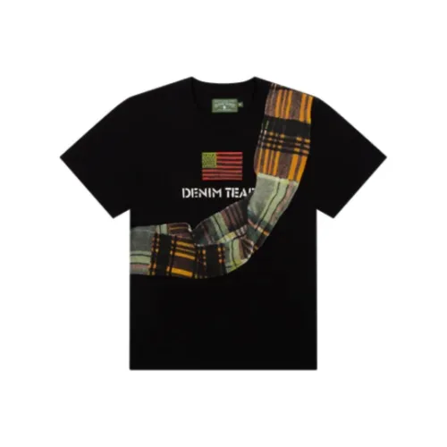 Джинсовая ткань Tears совместная коллекция The Scorpion The Frog T-рубашка унисекс черного цвета