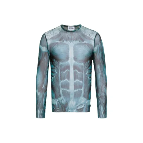 Jean Paul Gaultier Рубашка Мужская Синяя