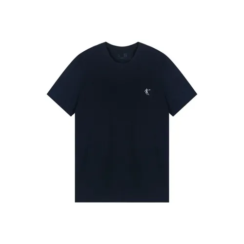 QIAODAN T-рубашка мужская цвет Нова-синий