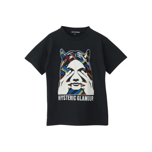 HYSTERIC GLAMOUR совместная линия FW24 T-рубашка унисекс