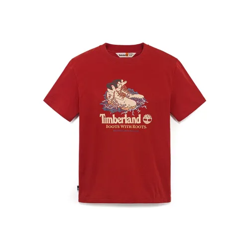 Timberland T-Shirt Мужской Burning Henna