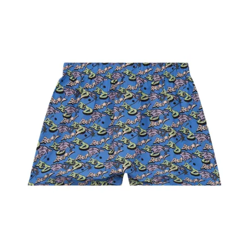 Brain Dead x Bráulio Amado SS25 Пижамные штаны Мужские Синие