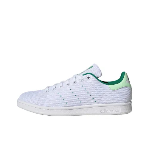 Adidas Originals Stan Smith Slip Resistant Abrasion Resistant Низкие Кроссовки для скейтбординга Мужские Белые Зеленые