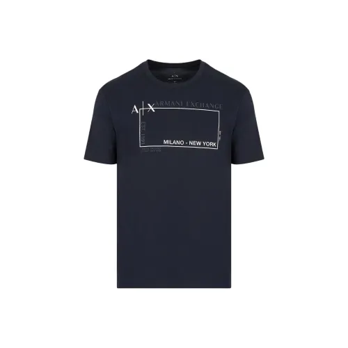 ARMANI EXCHANGEAE T Рубашка Мужская Морской Синий