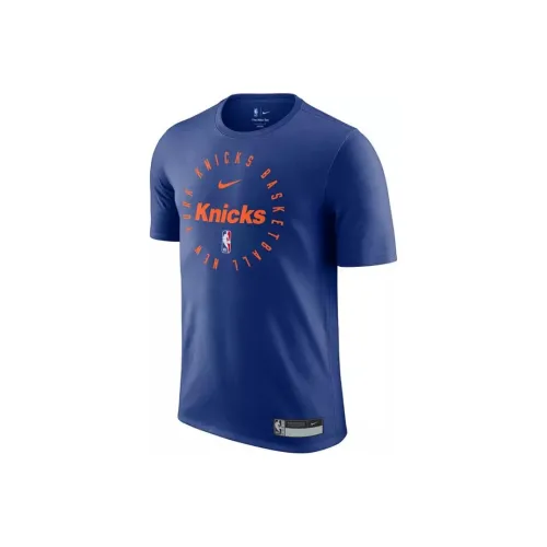Nike x NBA New York Knicks Legend Practice T-Shirt Мужская Синяя
