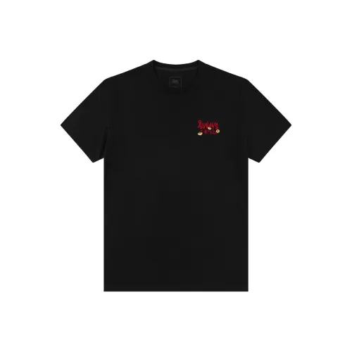 QIAODAN Get Rich Every Day Черные Мужские Рубашки