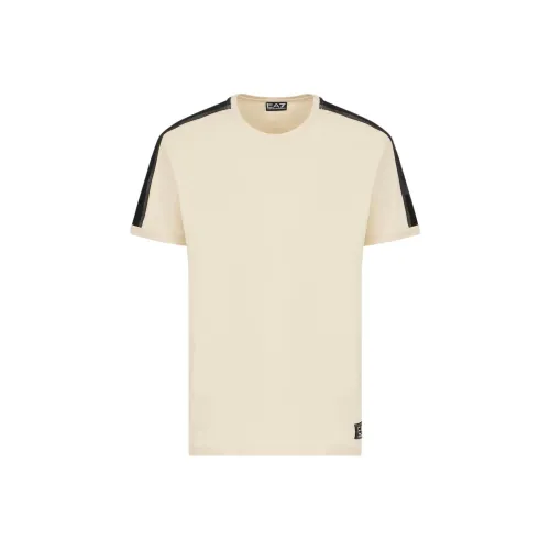 EMPORIO ARMANI EA7 T Рубашка Мужская Светлый Умбра