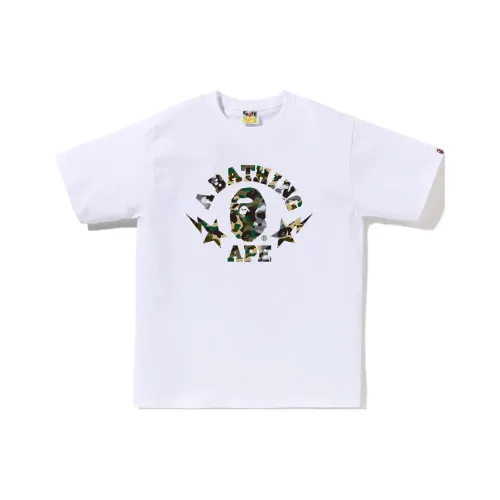 A BATHING APE 1ST CAMO серия Мужская T-рубашка