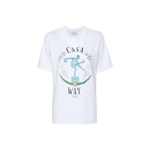 CASABLANCA Белый Мужской T-Рубашки