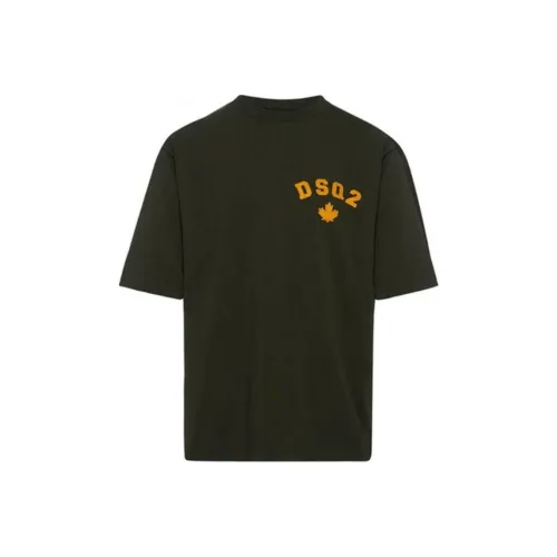 DSQUARED 2 Зеленый Мужской T-Рубашки