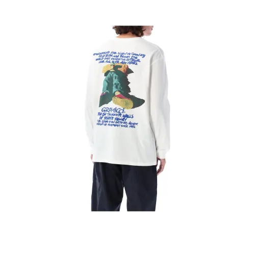 GRAMICCI Белая Мужская Футболка