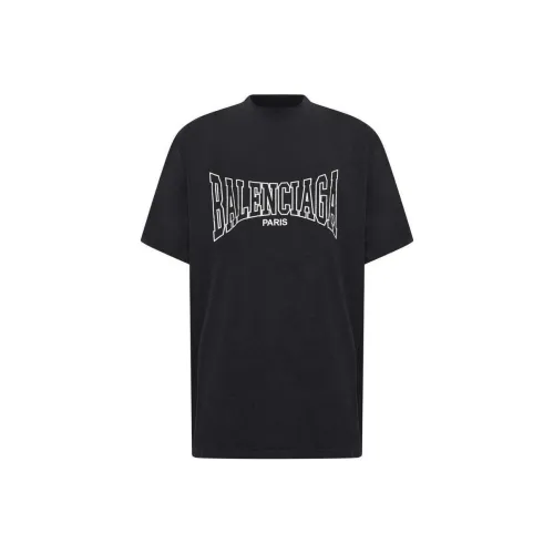 Balenciaga T-Shirt Loose Fit Men's Black