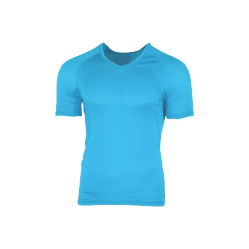 nike Pro Thermoactive Hypercool T Рубашка Мужская Небесно-Синий