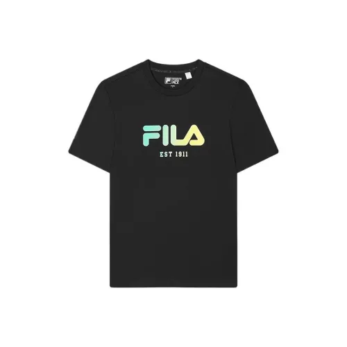 FILA ORIGINALE T-Shirt Унисекс Зеленый виноград Черный кофейный