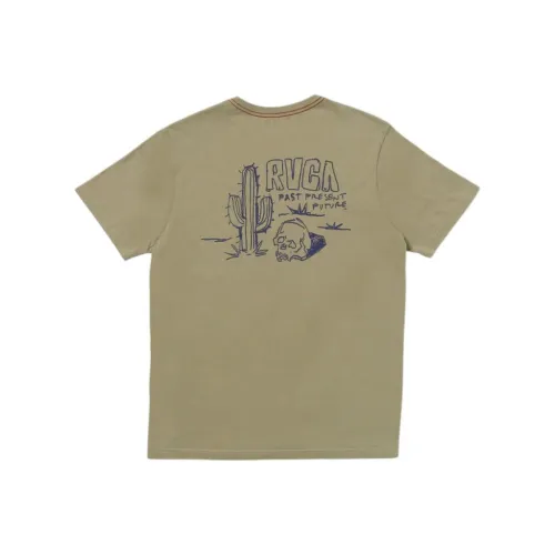 RVCA Зеленая Мужская Футболка