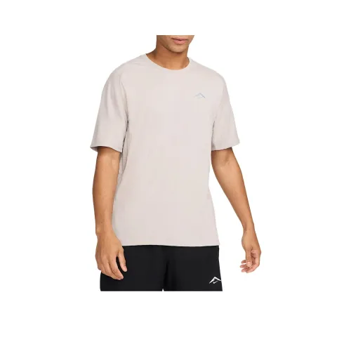 Nike Dri FIT ADV Solar Chase T-Shirt Мужской Серый Белый