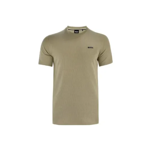 Hugo Boss Коричневые Мужские T-рубашки
