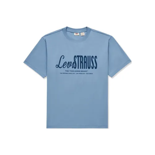 Levis Blue Мужская T-рубашка