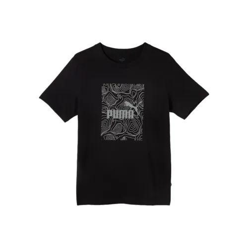 PUMA GRAPHICS REFLECTIVE Футболка Мужская Черная