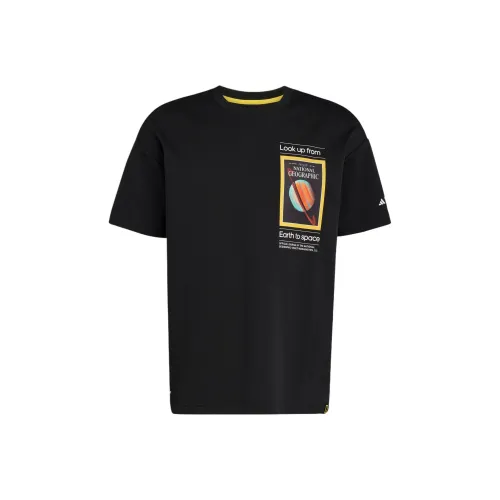 Adidas x National Geographic T-Shirt Мужской Черный