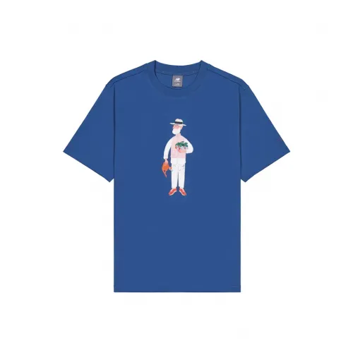 New Balance совместная футболка T Унисекс Индиго