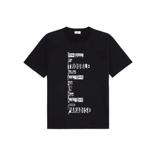 CELINE SS24 T Рубашка Мужская Черная