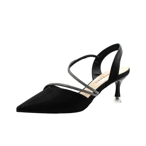 GUDIANFENGDU Квадратный каблук Высокие каблуки Женские